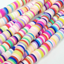 Pembeli Renkli Fimo Hamur Boncuk-FHB-1201