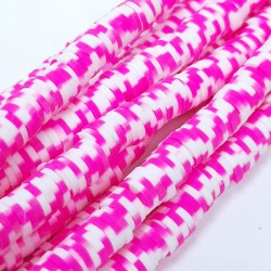 Fuşya Pembeli Fimo Hamur Boncuk-FHB-1203 Fuşya Pembeli Fimo Hamur Boncuk-FHB-1203