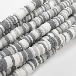 Beyaz Grili Fimo Hamur Boncuk-FHB-1210