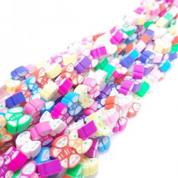 Kelebek Model Fimo Boncuk-FHB-1221 Kelebek Model Fimo Boncuk-FHB-1221