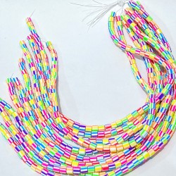 Açık Renkli Silindir Fimo Hamur Boncuk 1 Dizi-FHB-1231