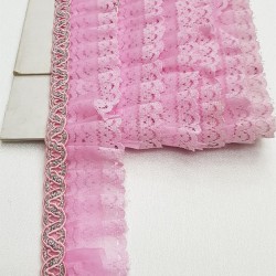 Organze Su Taşlı Fırfır-FK-1020