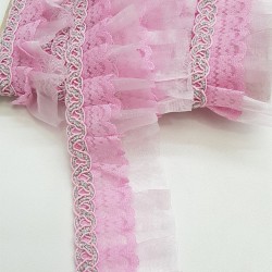 Organze Su Taşlı Fırfır-FK-1022