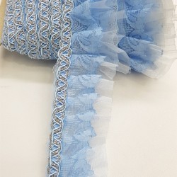 Organze Su Taşlı Fırfır-FK-1023