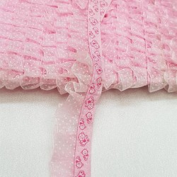 Organze Su Taşlı Fırfır-FK-1025