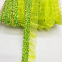 Organze Su Taşlı Fırfır-FK-1026