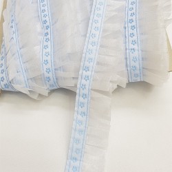 Organze Su Taşlı Fırfır-FK-1037