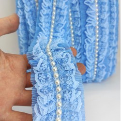 Mavi İncili Fırfır Kurdele-FK-135