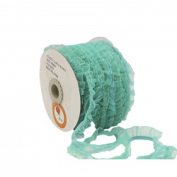 Su Yeşili Fırfırlı Lastik-FLAS-1021