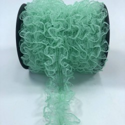 Su Yeşili Çift Taraflı Fırfır Kenar-FRFR-108