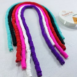 Karışık Renkli Fimo Boncuk Misina Seti-FSET-1 Karışık Renkli Fimo Boncuk Misina Seti-FSET-1