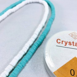 Çift Renk Fimo Boncuk Misina Seti 9-FSET-10