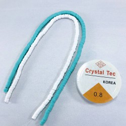 Çift Renk Fimo Boncuk Misina Seti 9-FSET-10