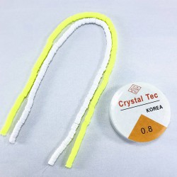 Çift Renk Fimo Boncuk Misina Seti 10-FSET-11