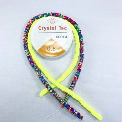 Çift Renk Fimo Boncuk Misina Seti 1-FSET-2