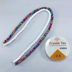 Çift Renk Fimo Boncuk Misina Seti 3-FSET-4