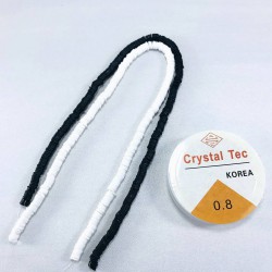 Çift Renk Fimo Boncuk Misina Seti 7-FSET-8