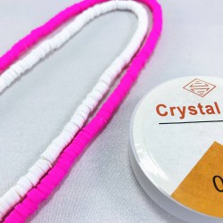 Çift Renk Fimo Boncuk Misina Seti 8-FSET-9