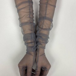 10 Adet Gri Uzun Gelin Eldiveni Tül Eldiven Parti Eldiveni Parti Aksesuarı-GELINELDIVENI-1005 10 Adet Gri Uzun Gelin Eldiveni Tül Eldiven Parti Eldiveni Parti Aksesuarı-GELINELDIVENI-1005