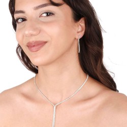 Zerafet Su Yolu Kristal Taşlı Abiye Kolye Küpe Ve Lale Gelin Tacı-GELINTACI-1128 Zerafet Su Yolu Kristal Taşlı Abiye Kolye Küpe Ve Lale Gelin Tacı-GELINTACI-1128