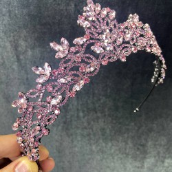 Pembe Melissa Model Kına Ve Gelin Tacı-GELINTACI-200 Pembe Melissa Model Kına Ve Gelin Tacı-GELINTACI-200
