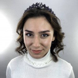 Mor Sara Model Kına Ve Gelin Tacı-GELINTACI-26 Mor Sara Model Kına Ve Gelin Tacı-GELINTACI-26