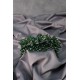 Yeşil Sade Boncuklu Çiçek Desenli Kına Ve Gelin Tacı-GELINTACI-508