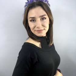 Saks Mavi Arven Model Kına Ve Gelin Tacı-GELINTACI-64 Saks Mavi Arven Model Kına Ve Gelin Tacı-GELINTACI-64