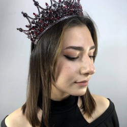 Bordo Leganis Kına Ve Gelin Tacı-GELINTACI-80 Bordo Leganis Kına Ve Gelin Tacı-GELINTACI-80