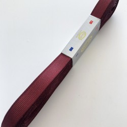 Bordo Grogren Kurdele 1 cm 10 mt-GKC1-1000