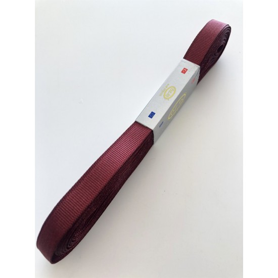 Bordo Grogren Kurdele 1 cm 10 mt-GKC1-1000