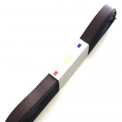 Koyu Kahve Grogren Kurdele 1 cm 10 mt-GKC1-1024