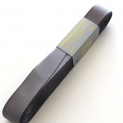 Koyu Gri Grogren Kurdele 2 cm 10 mt-GKC2-1012