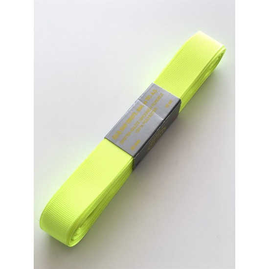 Neon Sarı Grogren Kurdele 2 cm 10 mt-GKC2-1014