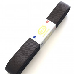 Koyu Kahve Grogren Kurdele 2 cm 10 mt-GKC2-1026