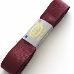 Bordo Grogren Kurdele 3 cm 10 mt-GRKC3-1000