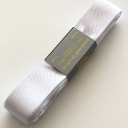 Beyaz Grogren Kurdele 3 cm 10 mt-GRKC3-1015