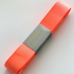 Neon Turuncu Grogren Kurdele 3 cm 10 mt-GRKC3-1028