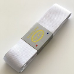 Beyaz Grogren Kurdele 4 cm 10 mt-GRKC4-1022