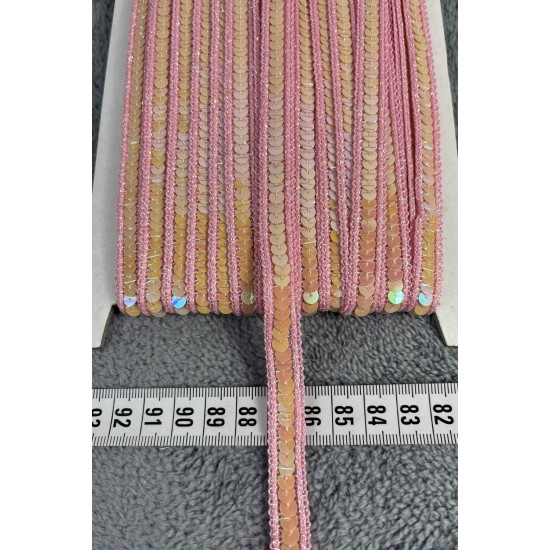 Rose Dekoratif Şerit &ndash; El İşi, Organizasyon ve S&uuml;sleme İ&ccedil;in 1 cm En 1 Metre-HG-DS-001