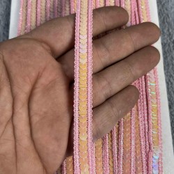 Rose Dekoratif Şerit &ndash; El İşi, Organizasyon ve S&uuml;sleme İ&ccedil;in 1 cm En 1 Metre-HG-DS-001