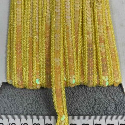 Sunflower Dekoratif Şerit &ndash; El İşi, Organizasyon ve S&uuml;sleme İ&ccedil;in 1 cm En 1 Metre-HG-DS-002