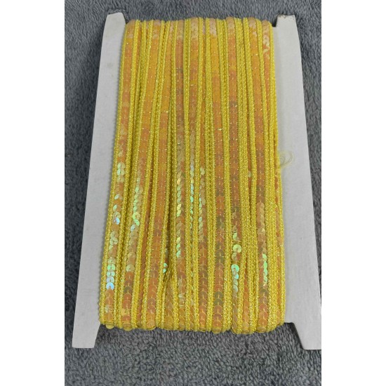 Sunflower Dekoratif Şerit &ndash; El İşi, Organizasyon ve S&uuml;sleme İ&ccedil;in 1 cm En 1 Metre-HG-DS-002