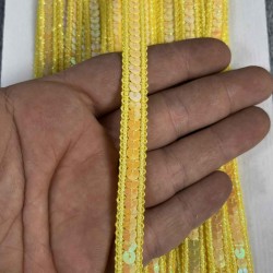 Sunflower Dekoratif Şerit &ndash; El İşi, Organizasyon ve S&uuml;sleme İ&ccedil;in 1 cm En 1 Metre-HG-DS-002