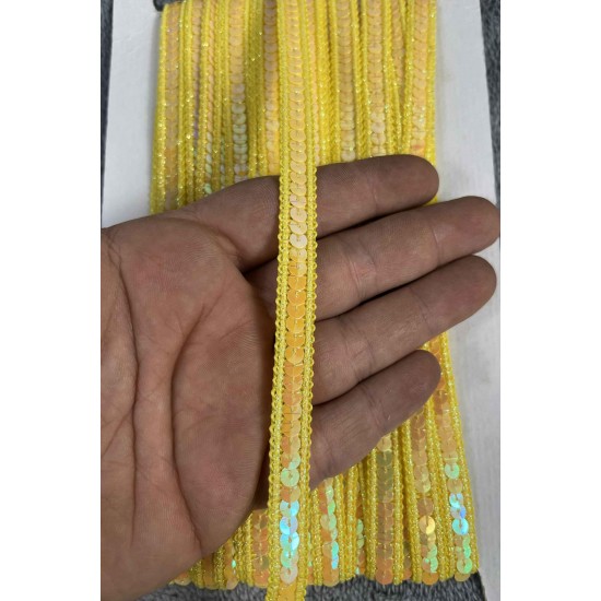 Sunflower Dekoratif Şerit &ndash; El İşi, Organizasyon ve S&uuml;sleme İ&ccedil;in 1 cm En 1 Metre-HG-DS-002