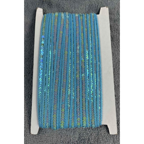 Iris Dekoratif Şerit &ndash; El İşi, Organizasyon ve S&uuml;sleme İ&ccedil;in 1 cm En 1 Metre-HG-DS-003