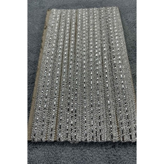 Magnolia Dekoratif Şerit &ndash; El İşi, Organizasyon ve S&uuml;sleme İ&ccedil;in 1 cm En 1 Metre-HG-DS-005