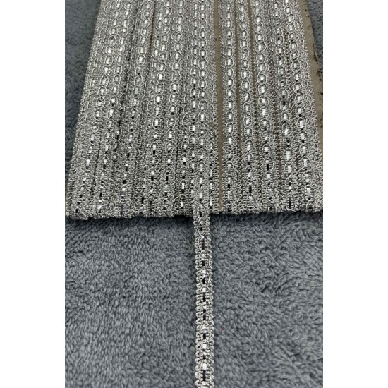 Magnolia Dekoratif Şerit &ndash; El İşi, Organizasyon ve S&uuml;sleme İ&ccedil;in 1 cm En 1 Metre-HG-DS-005