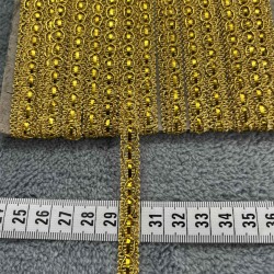 Dahlia Dekoratif Şerit &ndash; El İşi, Organizasyon ve S&uuml;sleme İ&ccedil;in 1 cm En 1 Metre-HG-DS-006