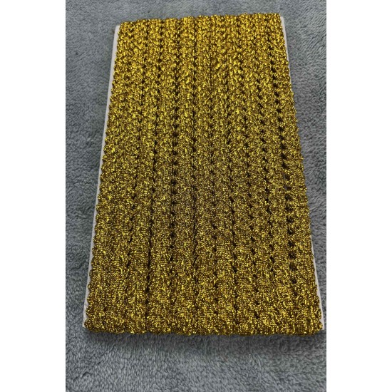 Camellia Dekoratif Şerit &ndash; El İşi, Organizasyon ve S&uuml;sleme İ&ccedil;in 1 cm En 1 Metre-HG-DS-007